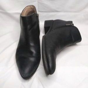 Clarks Narrative Black Ankle Boots